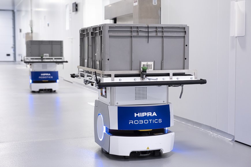 Los robots móviles de OMRON optimizan la logística interna en HIPRA